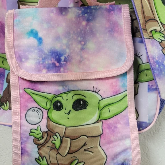 Star Wars Purple and Pink Grogu 5 Piece Bundle Nwt - Picture 4 of 8